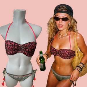 Y2K Bikini Set Ardene Bottom M La Vie En Rose Lace Top S
